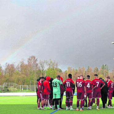 Direkt in die 2. Liga regional? - Der Regenbogen der Hoffnung verblasst immer mehr. Die Zeichen beim FC Muri stehen auf Abstieg. Bild: pf