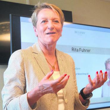 Möglichkeit für die Gemeinden - Sie sieht in «Belano» einen wichtigen Beitrag für Wohnen im Alter: Rita Fuhrer, Zürcher Alt-Regierungsrätin und «Belano»-Verwaltungsratsmitglied. Bilder: Roger Wetli