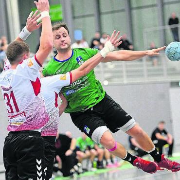 Papi ballert oft - Torgarant und Leaderfigur: Duje Vukadin ist für den HC Mutschellen ein enorm wichtiger Akteur. Bild: Alexander Wagner