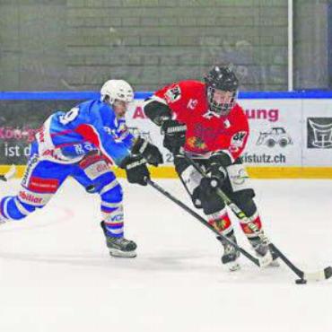 Derbyzeit im Eishockey - Fi-Gö spielt gegen Wohlen. Bild: Archiv/jl