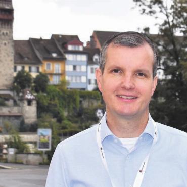 Kostbares pflegen und erhalten - Stefan Walder stellte die Aufgaben der Altstadtkommission vor. Bild: Erika Obrist