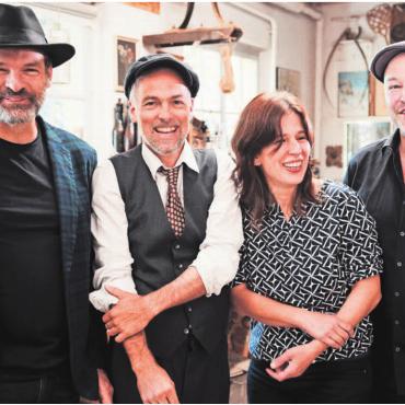Stimmungsvoll und dynamisch - Zwischen Donnergrollen und zartem Hauch – das Quartett Swing de Paris verfügt über ein abwechslungsreiches Repertoire. Bild: pd