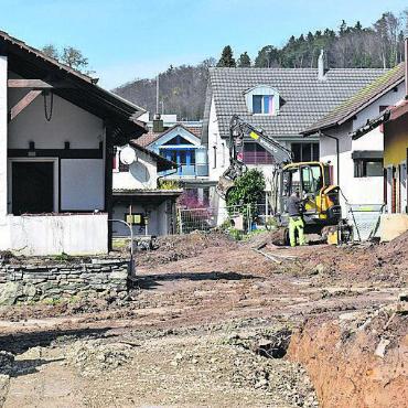 Es eilt mit dem Vorhaben - Das Gebiet «In der Rüti» in Widen und Berikon. Bild: eob