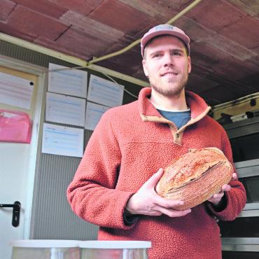 «Fortuna» machts möglich - Setzt alles auf die Karte Sauerteig: Philipp Nesseler aus Oberwil-Lieli. Philipp Nesseler aus Oberwil-Lieli. Bild: sab