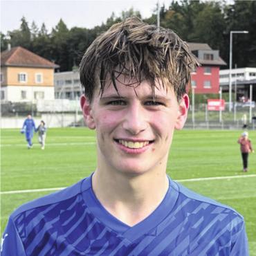 Moos sichert Sinser Sieg - Der einzige Torschütze der Partie: Livio Moos. Bild: zg