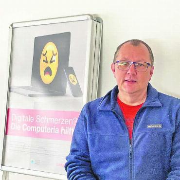 «Computeria» erhält Zuwachs - Reto Danuser engagiert sich neu für die «Computeria». Bild: zg