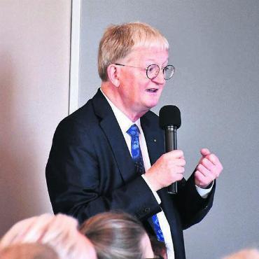 Voraussetzung für Zukunft schaffen - Peter Hochuli, der als Präsident des Vereins sein erstes Jahr im Murimoos mitwirkte, ist beeindruckt von der Arbeit, die das Team und die Klienten leisten.