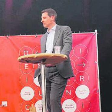 Die «mega24» ist eröffnet - Er ist gerne wieder an der «mega» dabei: Ständerat Thierry Burkart.