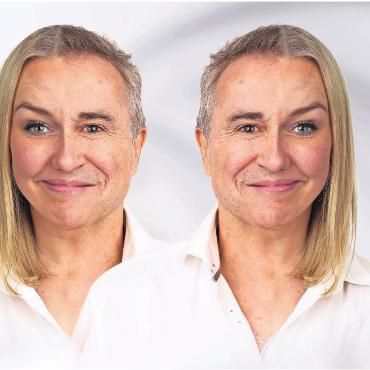 Ein einmaliges Duo - René und Laura Rindlisbacher werden im Berikerhus für viele Lacher sorgen. Bild: zg