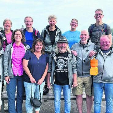 Weitblick, Teamwork, Erlebnis und Spass - Die Vereinsmitglieder genossen die Reise rund um Luzern. Bild: zg