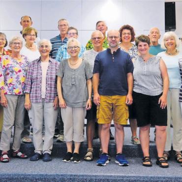 Geistliche Chorlieder - Der Gemischte Chor Rudolfstetten-Friedlisberg singt Werke aus verschiedenen Epochen. Bild: zg