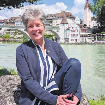 «Sie hat mein Leben bestimmt» - In zwei Jahrzehnten ist Eva Knecht-Riniker auch Bremgarten ans Herz gewachsen. Genauso wie viele seiner Einwohnerinnen und Einwohner. Bild: Marco Huwyler