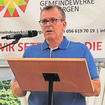 Weiteren Meilenstein gesetzt - Geschäftsleiter Martin Hössli schaute auf die geschichtliche Entwicklung zurück.