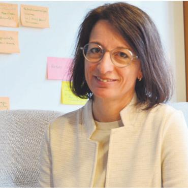Sehr bewegte Monate erlebt - Für Gemeindeammann Petra Oggenfuss Feldgrill überwiegen die positiven Momente der ersten 100 Amtstage – und das trotz einem schwierigen Start. Bild: Roger Wetli