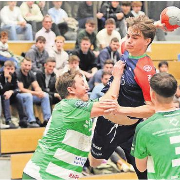 Nicht zu stoppen - Noah Ihle (am Ball) erzielte gegen Olten vier Tore. Bild: Jan Gelpke