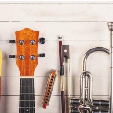 «Music was my first love» - Das Finden des Wunschinstruments ist gar nicht so einfach – die Musikschule verspricht Abhilfe mit einem «Tag der offenen Tür». Bild: zg