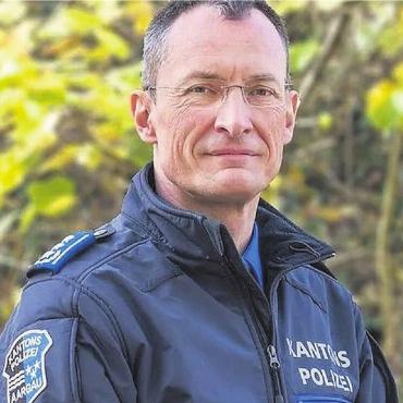 Kommandant der Kantonspolizei spricht - Michael Leupold ist Kommandant der Aargauer Kantonspolizei. Er hält die 1.-August-Rede in Eggenwil. Bild: zg