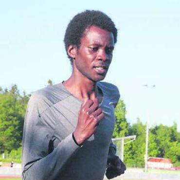 Der Blitz aus Berikon - Die Burkertsmatt ist das neue «Zuhause» von Eric Muthomi Riungu. Bild: jl