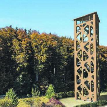 Zwillingsturm gewünscht - In Sichtweite des Hasenbergturms soll sich auf dem Friedlisberg in ein paar Jahren eine Art «Zwillingsturm» dazugesellen. Bild: Archiv
