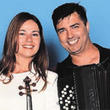 Virtuose Instrumentalisten - Sira Eigenmann und Srdjan Vukasinovic werden begeistern. Bild: zg
