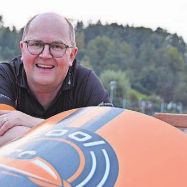 Die Strecke steht - Stefan Graber gehört zu den Mitinitianten von «Cool Runners» am 2. November. Bild: rwi