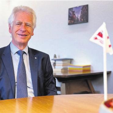 «Ich hatte unwahrscheinliches Glück» - Stadtammann Raymond Tellenbach prägte das Städtli wie kein Zweiter. Er blickt zurück auf aufregende, intensive und spannende 19 Jahre in der Bremgarter Exekutivpolitik. Es sei ein Abschied 
mit Wehmut – und Dankbarkeit.
Bild: Sabrina Salm