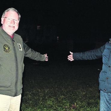 So vielseitig wie das Dorf - Sie freuen sich auf ein Jugend- und Dorffest, das noch lange in Erinnerung bleiben wird. OK-Präsident Werner Fischer (links) und OK-Vizepräsident Markus Staubli. Bild: Roger Wetli