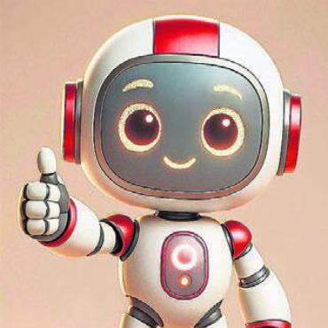 KI-Lösung auf Probe - Mini-Roboter Mio vermittelt auf spielerische Weise Wissen, gibt Tipps und macht Künstliche Intelligenz greifbar. Bild: zg
