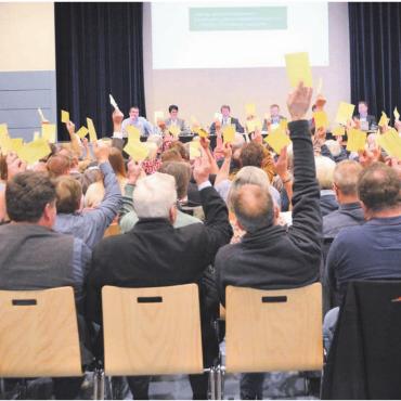 Weniger ausgegeben als geplant - Allen Anträgen wurde zugestimmt. Bilder: Roger Wetli