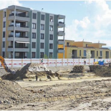 Grundstein für zweite Etappe gelegt - Die Vorarbeiten für die zweite Etappe sind bereits im Gange.