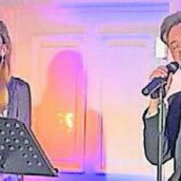 Musical-Stars zu Gast - Anja Häseli und Oliver Arno singen in der Kirche. Bild: zg