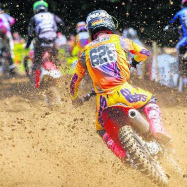«Das war Weltklasse» - Und Tschüss. Das Motocross Muri verabschiedet sich – bis zum nächsten Jahr. Bild: Simon Huwiler