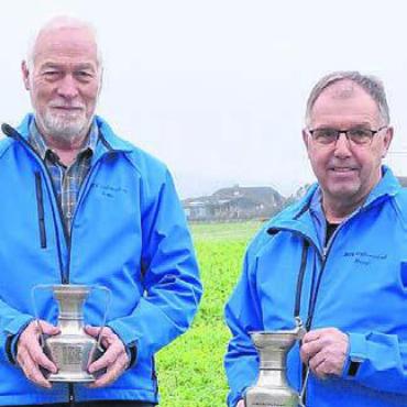 Ein vielfältiger Verein - Strahlende Sieger: Bruno Keusch (links) und Hanspeter Villiger. Bild: zg