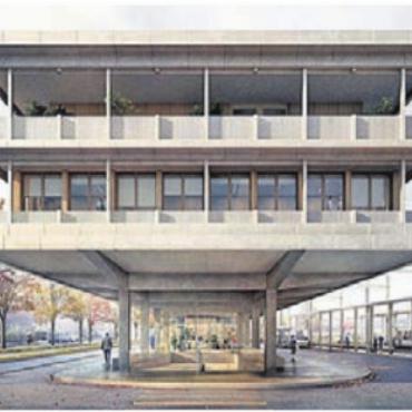 Infoveranstaltung am Montag - Beim Bahnhofsprojekt in Bremgarten wird es nun konkret. Bild: Visualisierung