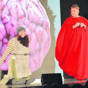 Grandioses Heimspiel - Das Zwerg(ch)fell stritt sich mit dem Roten Blutkörperchen.