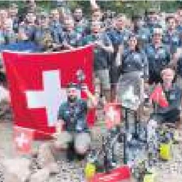 Die Marsforscher von morgen - Die Schweiz jubelt in Polen – und mittendrin auch der Bezirk Bremgarten. Bild: zg
