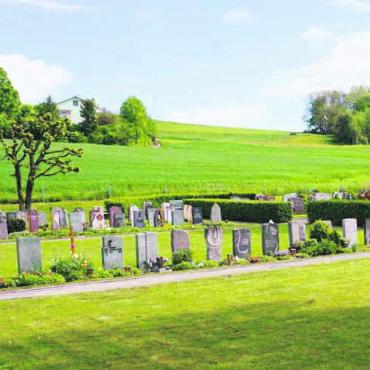 Finanzen im Auge behalten - Der Friedhof von Rudolfstetten-Friedlisberg soll umgestaltet und somit aufgewertet werden. Bild: zg