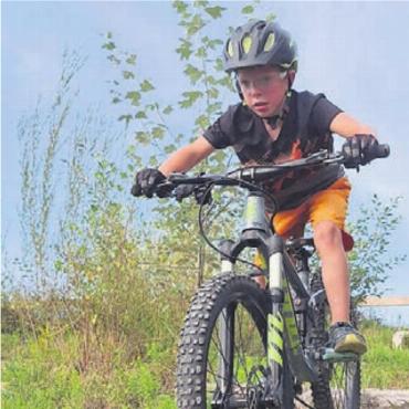 Tricks, Tipps, Spiel und Spass - Spass auf dem Bike. Bild: zg