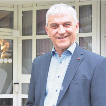 Gute Stimmung über allem - Mit viel Herzblut hat Josef Villiger das Altersheim St. Martin über zehn Jahre lang geleitet. Bild: Annemarie Keusch