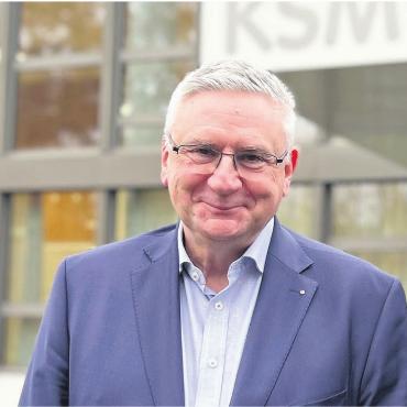 «Politik spielt hier keine Rolle» - Im Interview spricht Andreas Glarner darüber, was er in seinen fast 100 Tagen als Vorstandspräsident an der KSM vorgefunden hat, und über sein Verhältnis zu den Lehrpersonen. Bild: Sabrina Salm