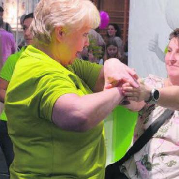 Grossen Eindruck hinterlassen - Viele Stände boten kurze Demonstrationen ihres Könnens an.