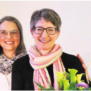 Wenn gemeinsam mehr geht - Das Leitungsteam der Frauengemeinschaft Rudolfstetten führt seine Aufgabe mit viel Freude aus: (v. l.) Cécile Hanhart, Zita Imhof, Patricia Keller (neu), Susanne Nabholz. Bild zg: