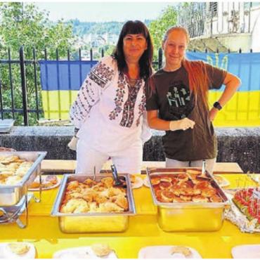 Gelungenes Fest in Bremgarten zur Unabhängig der Ukraine