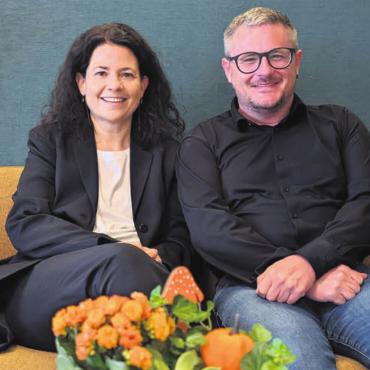 «Ich fühle mich getragen» - Claudia Bamert und Daniel Sommerhalder 
möchten sich auch in der neuen Legislatur mit altem Elan für ihr Bremgarten einsetzen. Bamert weiterhin im BKS, Sommerhalder neu auch als Vizeammann. 
Bild: Marco Huwyler