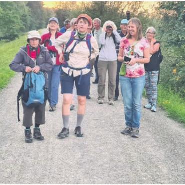 Doppeltes Jubiläum am Flachsee - Zweimal 50 Jahre gefeiert – der Flachsee und der Verein: Der Ausflug wurde zur Entdeckungsreise.