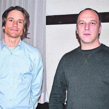 Es eilt mit dem Vorhaben - Andreas Bützer (links) ist neu zuständig für die Finanzen, Thierry Schmidli für den Betrieb. Bild: Erika Obrist