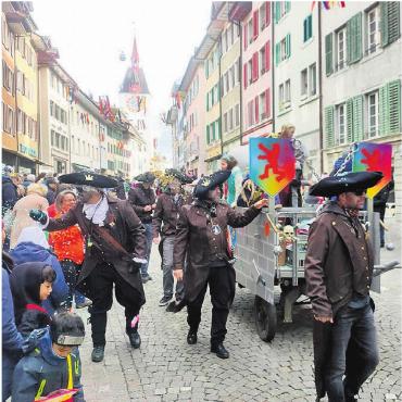 Nomen est omen - Besonders kinderfreundlich: Die abgasfreie Narren-Rallye verspricht Fasnachtsspektakel ohne Gefahr und übermässig Lärm und Hektik. Bilder: zg/huy