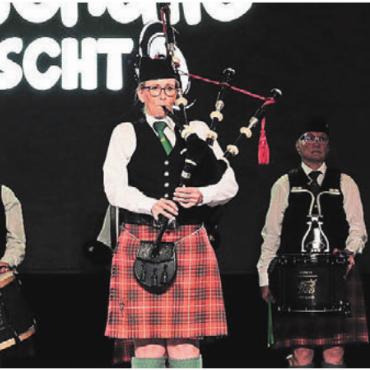 «Erwartungen übertroffen» - Das Zurich Caledonian Drum Corps liess mit Dudelsack-Klängen die Besucher in die schottischen Hochlande eintauchen.