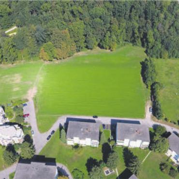 «Pro Isleren»-Komitee wird gegründet - Zur «Isleren» gehört die freie Fläche vor dem Waldrand. Bild: Archiv