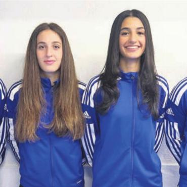 Neue Generation ist bereit - Bereit für die Junioren-WM (von links): Jan Enzl, Alessia Ciaco, Sanem Oruclar, Bild: zg